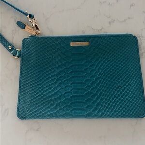 Cole Haan Turquoise Wristlet Clutch